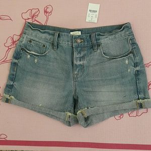 J.crew Lake house wash denim shorts